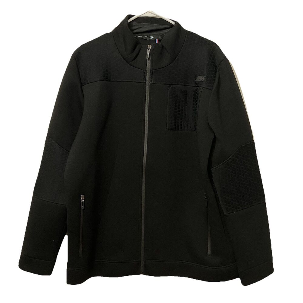 BMW Motorsport Men’s M3 Racing Full Zip Black Jacket XXL